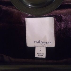 Halogen Jackets & Coats - Halogen Purple Velvet Blazer Medium Halogen Jackets & Coats - Halogen Purple Velvet Blazer Medium